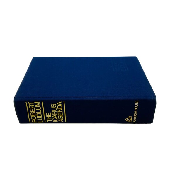 Robert Ludlum The Icarus Agenda  First Edition  1988  Hardcover w/Dust Jacket - Picture 4 of 11